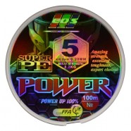 Шнур рибальський, EOS Power Super PE, 100м, перетин 0,20мм
